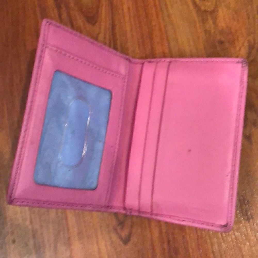 COACH rare Flower card holder pink - Picture 2 of 7